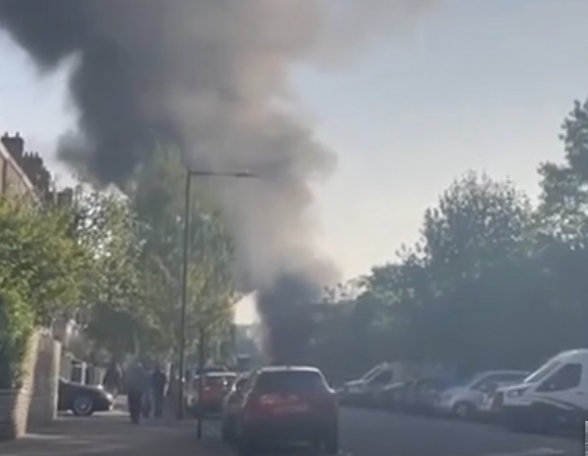 В Лондоне произошел масштабный пожар на электрической подстанции